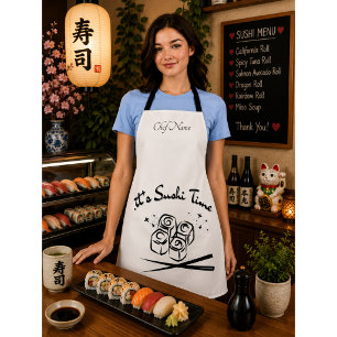 It's Sushi Time , Sushi  Apron