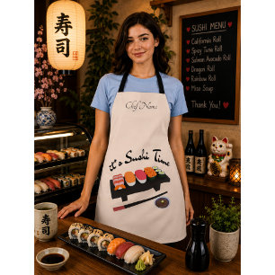 It's Sushi Time , Sushi  Apron