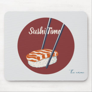 It's sushi time, sushi mouse mat