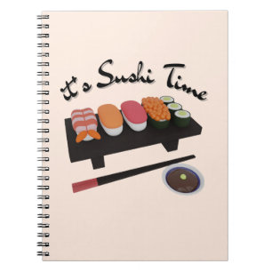 It's Sushi Time , Sushi  Notebook