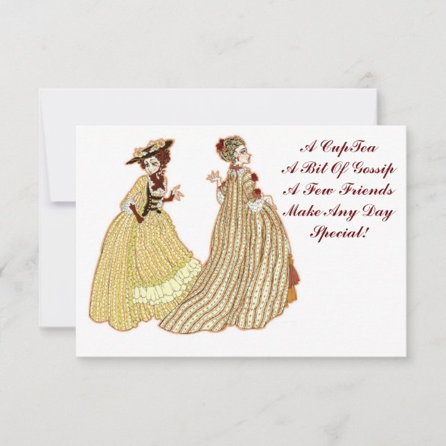 It's Tea Time! - Party Invitation (Front)