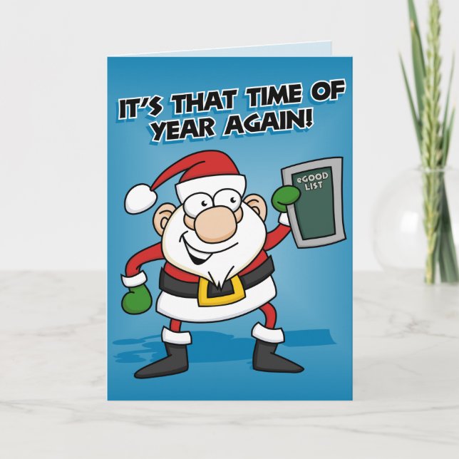It's That Time of Year Again Holiday Card (Front)