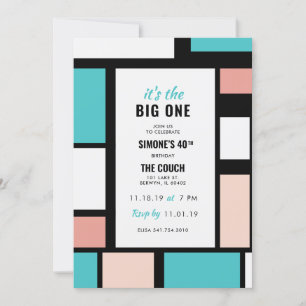 It's the Big One 30th 40th 50th Birthday Invitation