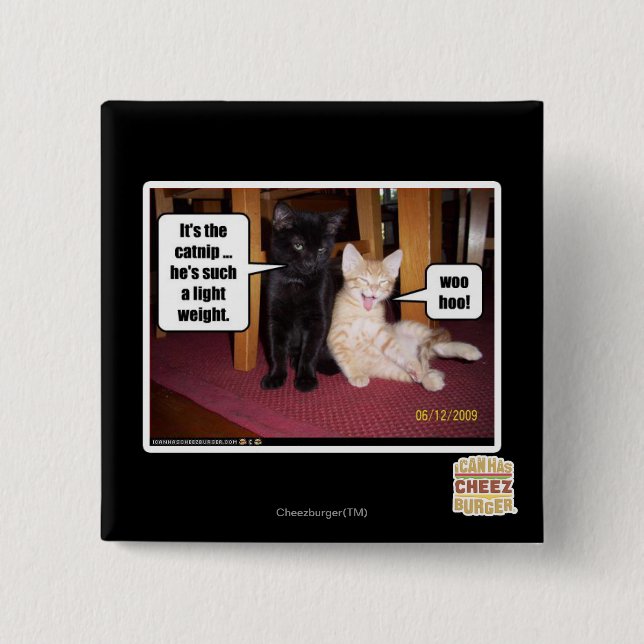 It's the catnip 15 cm square badge (Front)