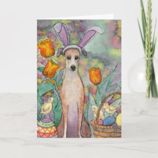 It's the Easter slim dog! Easter Card