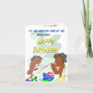 It's the greatest day of the year Mum. Thank You Card