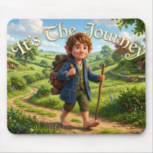 It's The Journey Mouse Mat