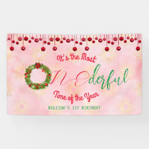 It's the Most ONEderful Time of the Year Banner