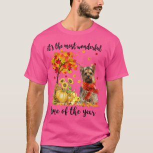 It's The Most Wonderful Autumn Time Yorkshire Pump T-Shirt