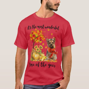 It's The Most Wonderful Autumn Time Yorkshire Pump T-Shirt