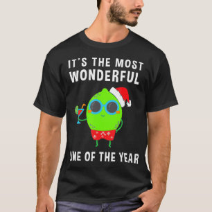 It's The Most Wonderful Lime Of The Year Funny Chr T-Shirt