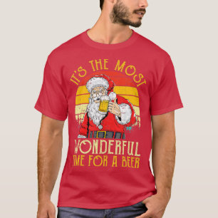 Its The Most Wonderful Time For A Beer Christmas M T-Shirt