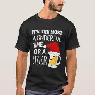 It'S The Most Wonderful Time For A Beer Christmas T-Shirt