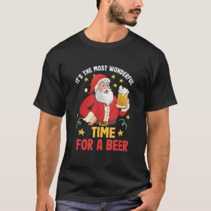 ItS The Most Wonderful Time For A Beer Funny Chris T-Shirt