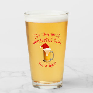 It's The Most Wonderful Time For A Beer Glass