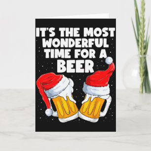 Its The Most Wonderful Time For A Beer Lover Chris Card