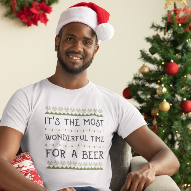 Its the most wonderful time for a beer T-Shirt (Creator Uploaded)