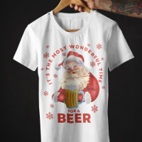 It's The Most Wonderful Time for a Beer Xmas Santa