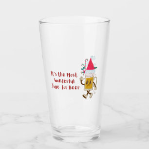 It's the Most Wonderful Time for Beer Glass