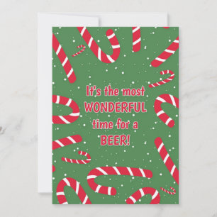 It's the Most Wonderful Time Funny Christmas Card 