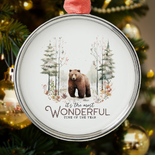It's the Most Wonderful Time of the Year, Bear Metal Tree Decoration