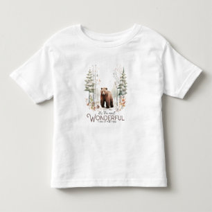 It's the Most Wonderful Time of the Year, Bear Toddler T-Shirt