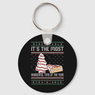 Its The Most Wonderful Time Of The Year Christmas Key Ring