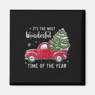 Its The Most Wonderful Time Of The Year Christmas  Magnet