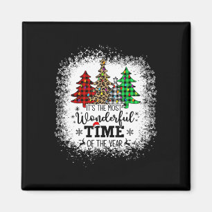 It's The Most Wonderful Time Of The Year Christmas Magnet