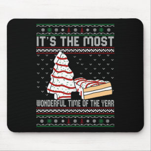 Its The Most Wonderful Time Of The Year Christmas Mouse Mat