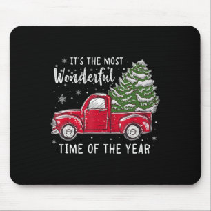 Its The Most Wonderful Time Of The Year Christmas Mouse Mat