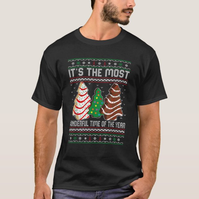 Its The Most Wonderful Time Of The Year Christmas  T-Shirt (Front)