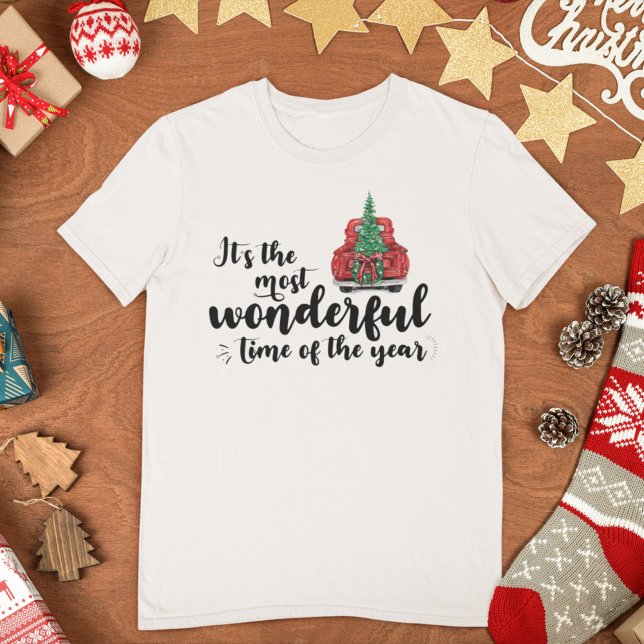 It's the Most Wonderful Time of the Year Christmas T-Shirt (Creator Uploaded)