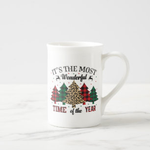 It's The Most Wonderful Time Of The Year copy Bone China Mug