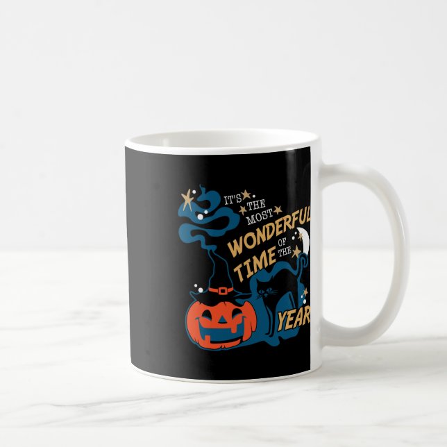 It's The Most Wonderful Time Of The Year Halloween Coffee Mug (Right)