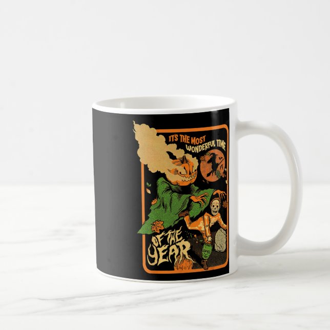 It's The Most Wonderful Time Of The Year Halloween Coffee Mug (Right)