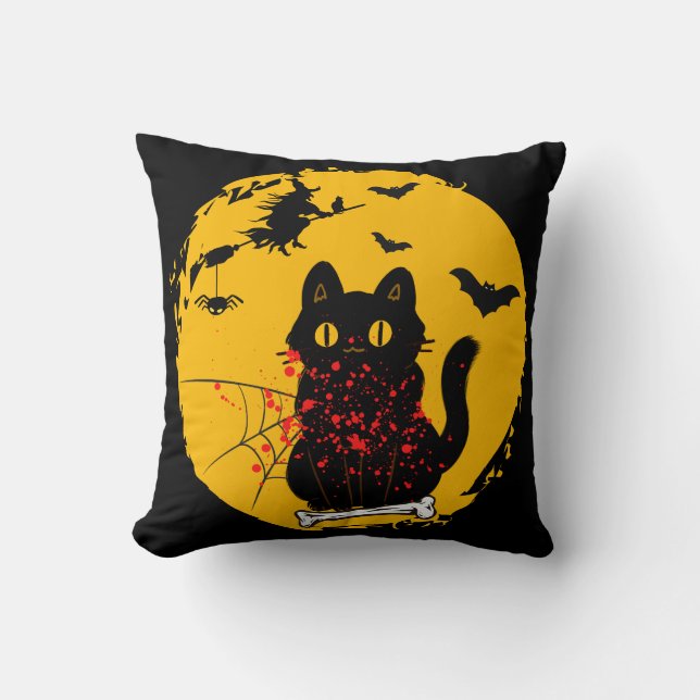 Its The Most Wonderful Time Of The Year Halloween Cushion (Front)