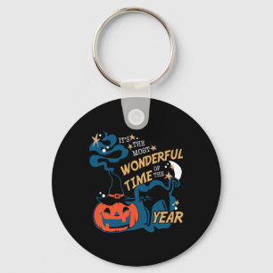 It's The Most Wonderful Time Of The Year Halloween Key Ring