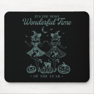 It's The Most Wonderful Time Of The Year Halloween Mouse Mat