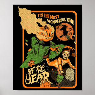 It's The Most Wonderful Time Of The Year Halloween Poster