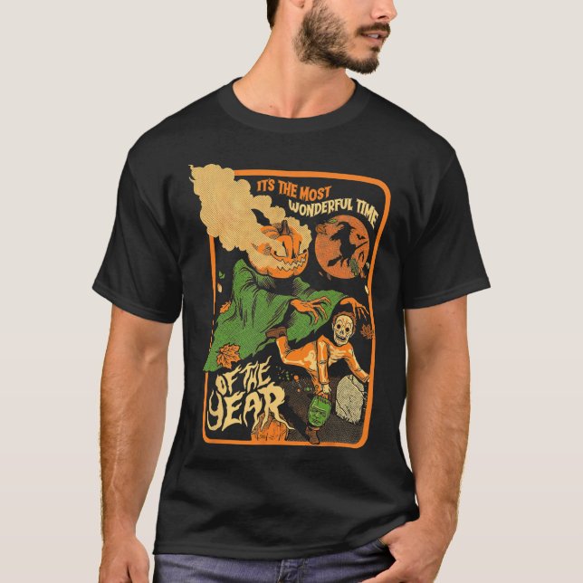 It's The Most Wonderful Time Of The Year Halloween T-Shirt (Front)