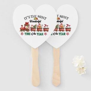 It's The Most Wonderful Time Of The Year Hand Fan