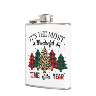 It's The Most Wonderful Time Of The Year Hip Flask
