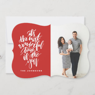 ITS THE MOST WONDERFUL TIME OF THE YEAR HOLIDAY CARD