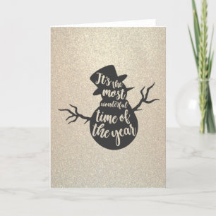 It's The Most Wonderful Time Of The Year Holiday Card