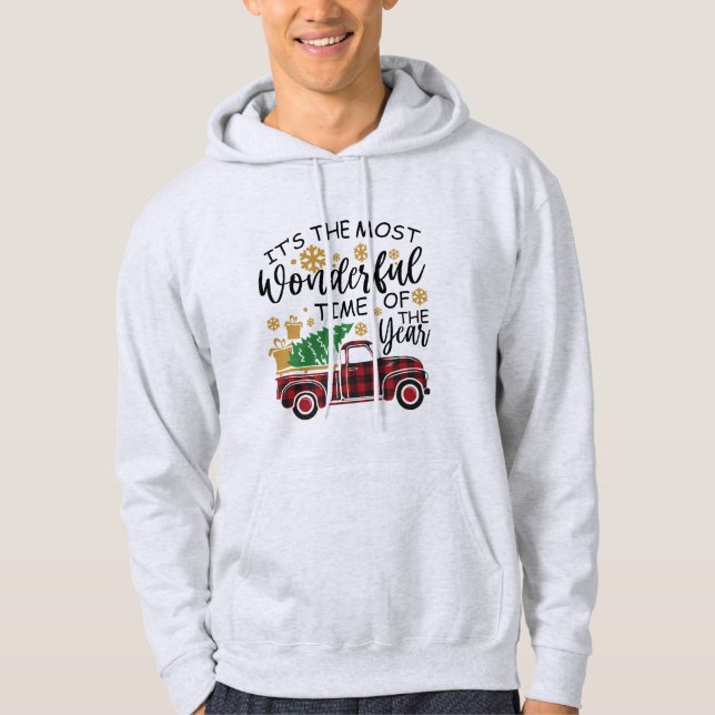 It's The Most Wonderful Time Of The Year Hoodie (Front)