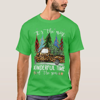 It's The Most Wonderful Time Of The Year Leopard T T-Shirt
