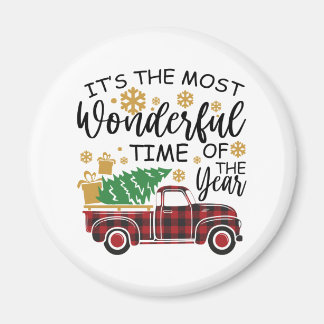 It's The Most Wonderful Time Of The Year Magnet