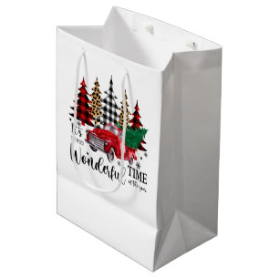 It's the most wonderful time of the year medium gift bag