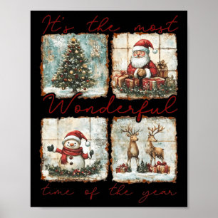 It's The Most Wonderful Time Of The Year Merry Chr Poster